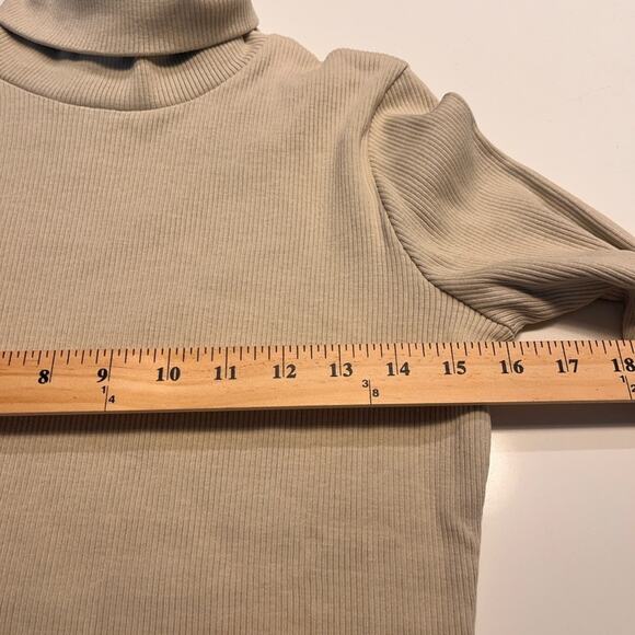 Boyish Light Gray Turtleneck Long Sleeve Dress Small NWT - Picture 8 of 9